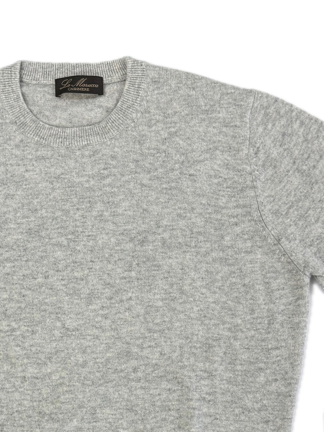 Crewneck - man 2 ply pure cashmere Classic by La Marucca