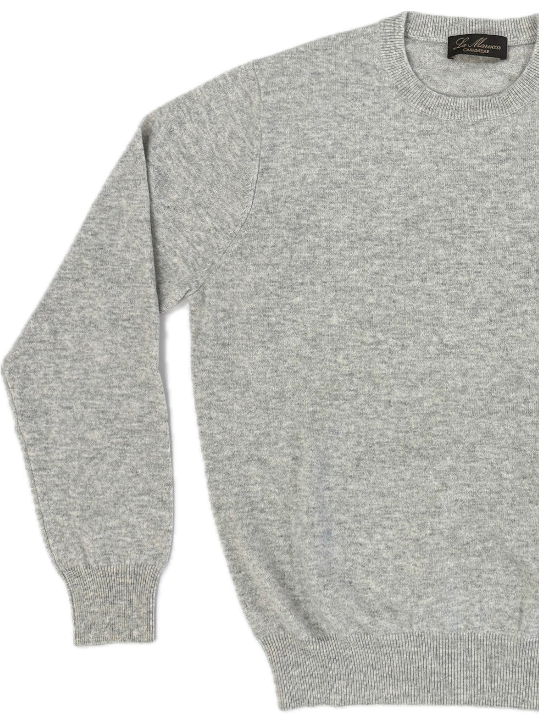 Crewneck - man 2 ply pure cashmere