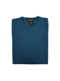 Crewneck - man 2 ply pure cashmere