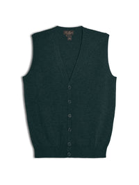 Gilet V con bottoni