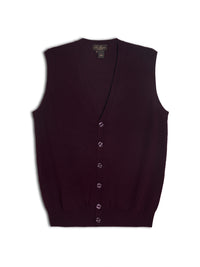 Gilet V con bottoni