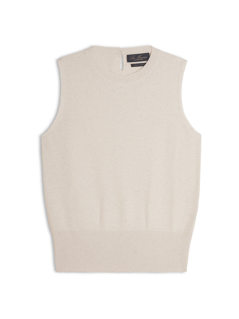 Gilet con paillettes