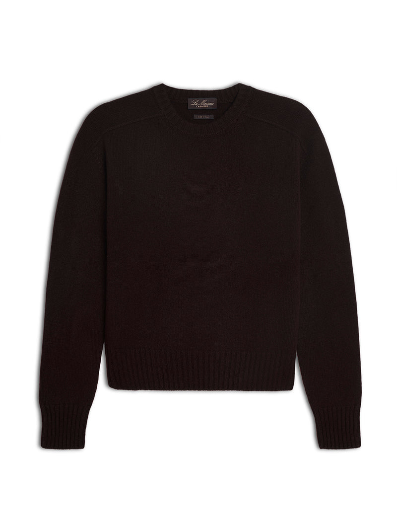 Crewneck - woman 4 ply pure cashmere
