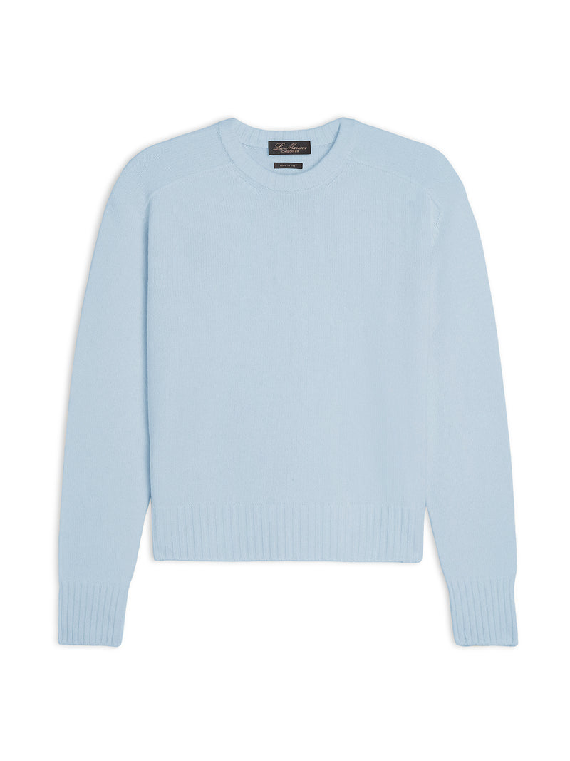 Crewneck - woman 4 ply pure cashmere