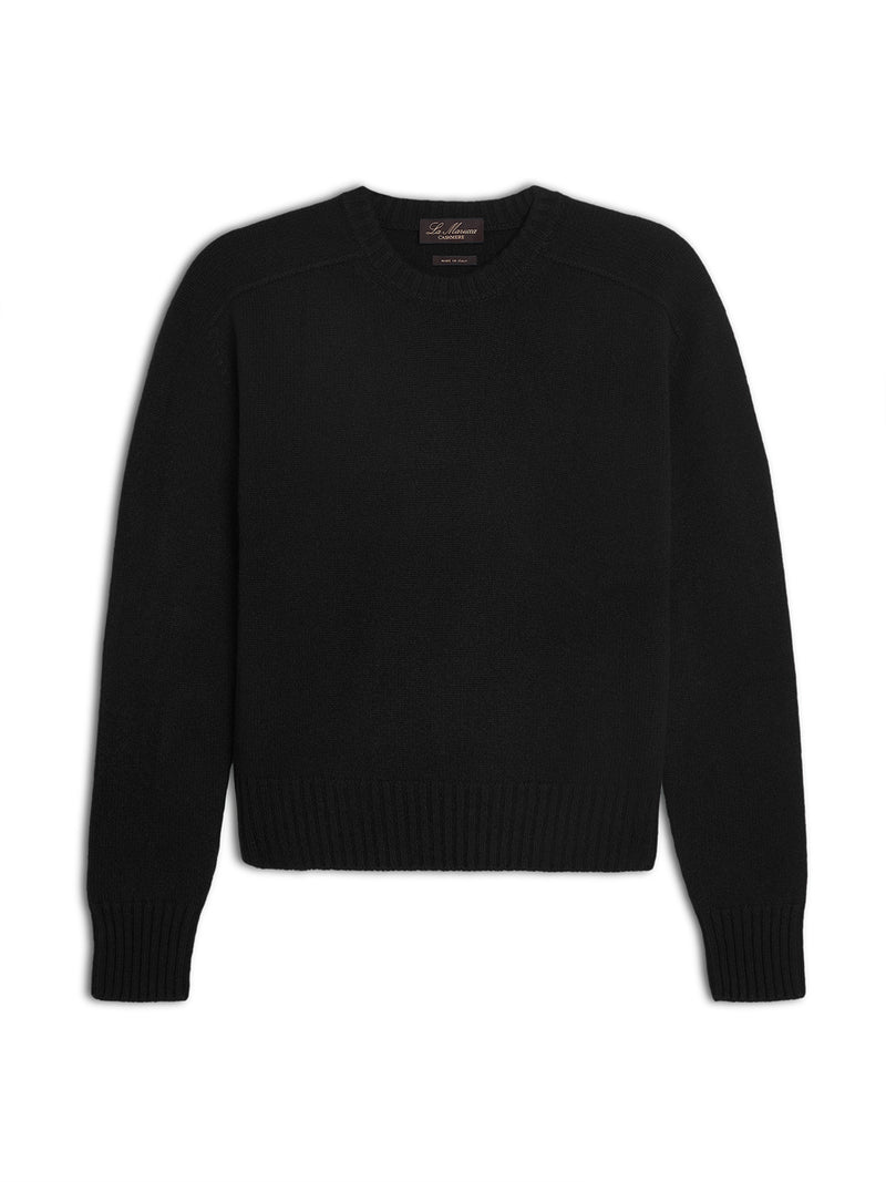 Crewneck - woman 4 ply pure cashmere