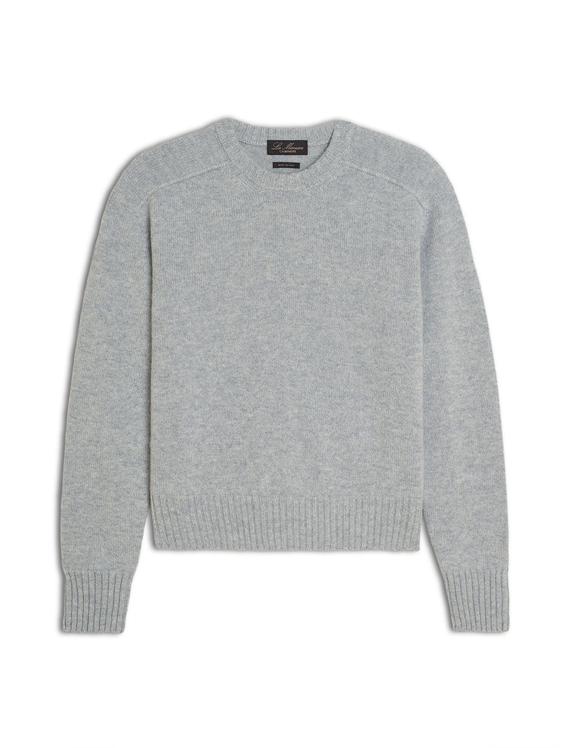Crewneck - woman 4 ply pure cashmere