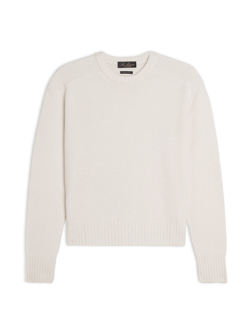Crewneck - woman 4 ply pure cashmere