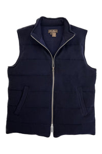 Gilet padded with cashmere and goose down