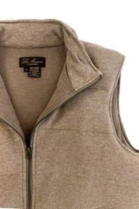 Gilet Imbottito cashmere e piuma d'oca
