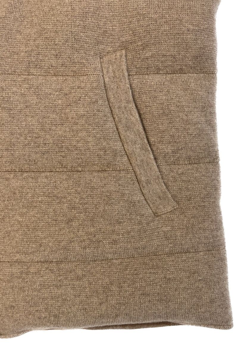 Gilet Imbottito cashmere e piuma d'oca