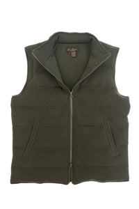 Gilet padded with cashmere and goose down