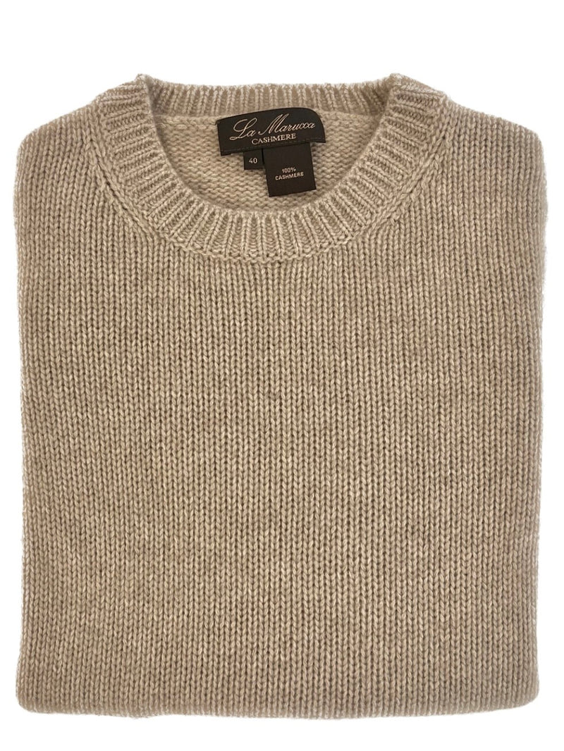 Crewneck - woman 6 ply pure cashmere