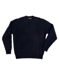 Crewneck - man 6 ply Losanghe pure cashmere