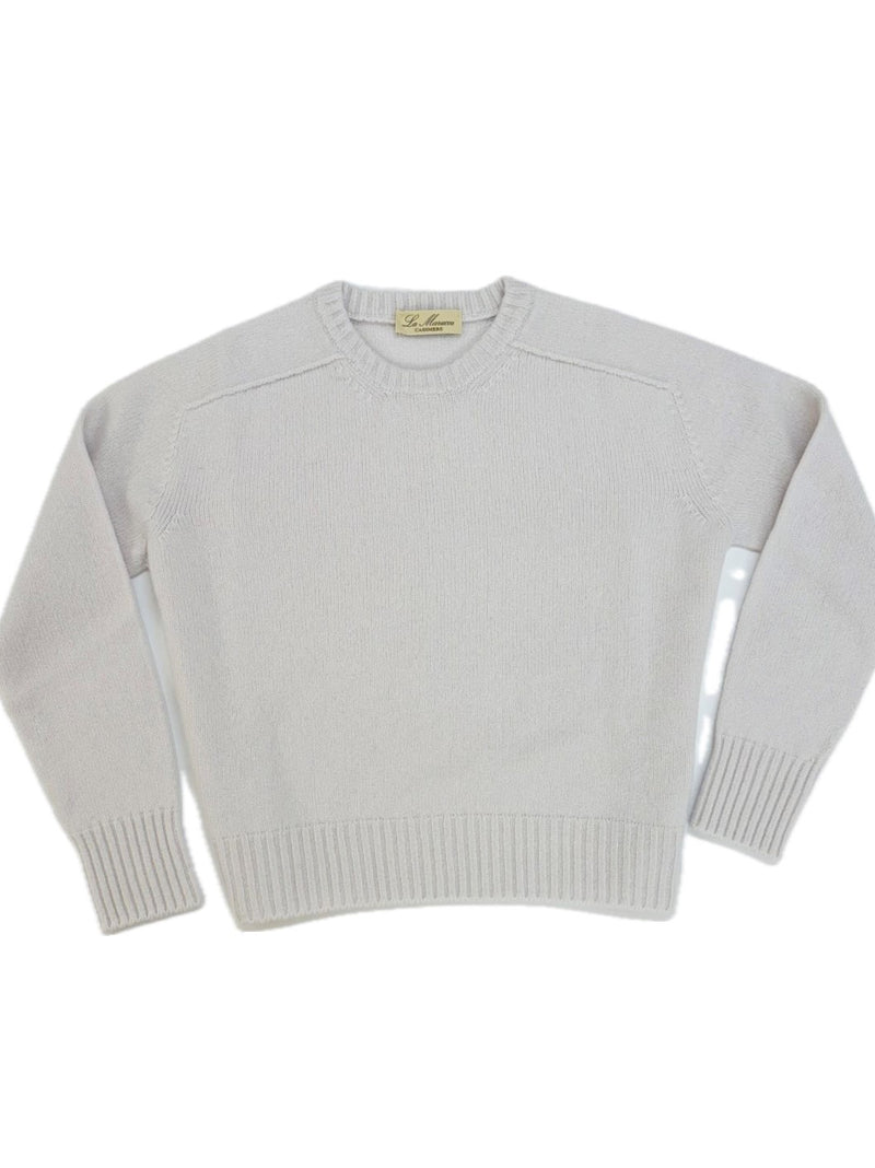 Crewneck - woman 4 ply pure cashmere