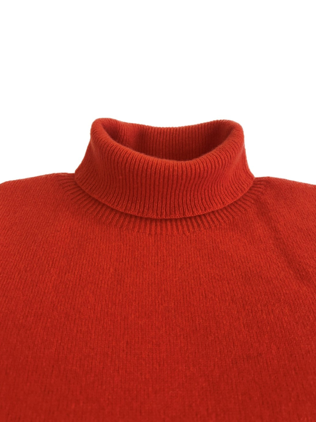 Turtleneck short sleeves pure cashmere