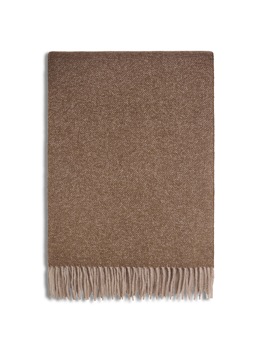 Plaid silk wool & cashmere