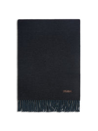 Plaid silk wool & cashmere