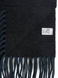 Plaid silk wool & cashmere