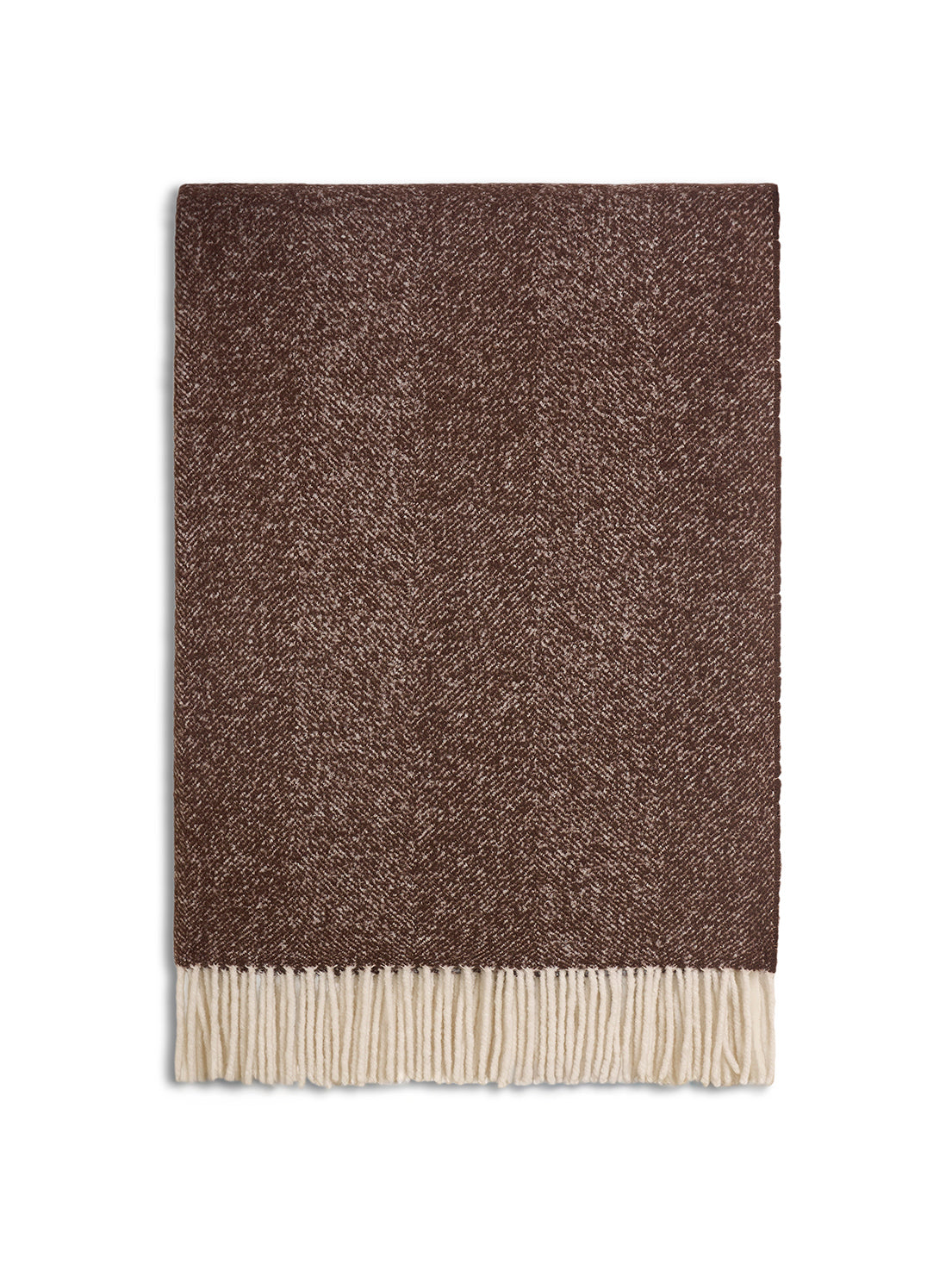 Plaid silk wool & cashmere