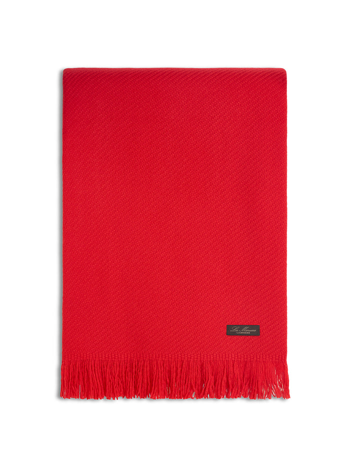 Plaid pure cashmere 8ply