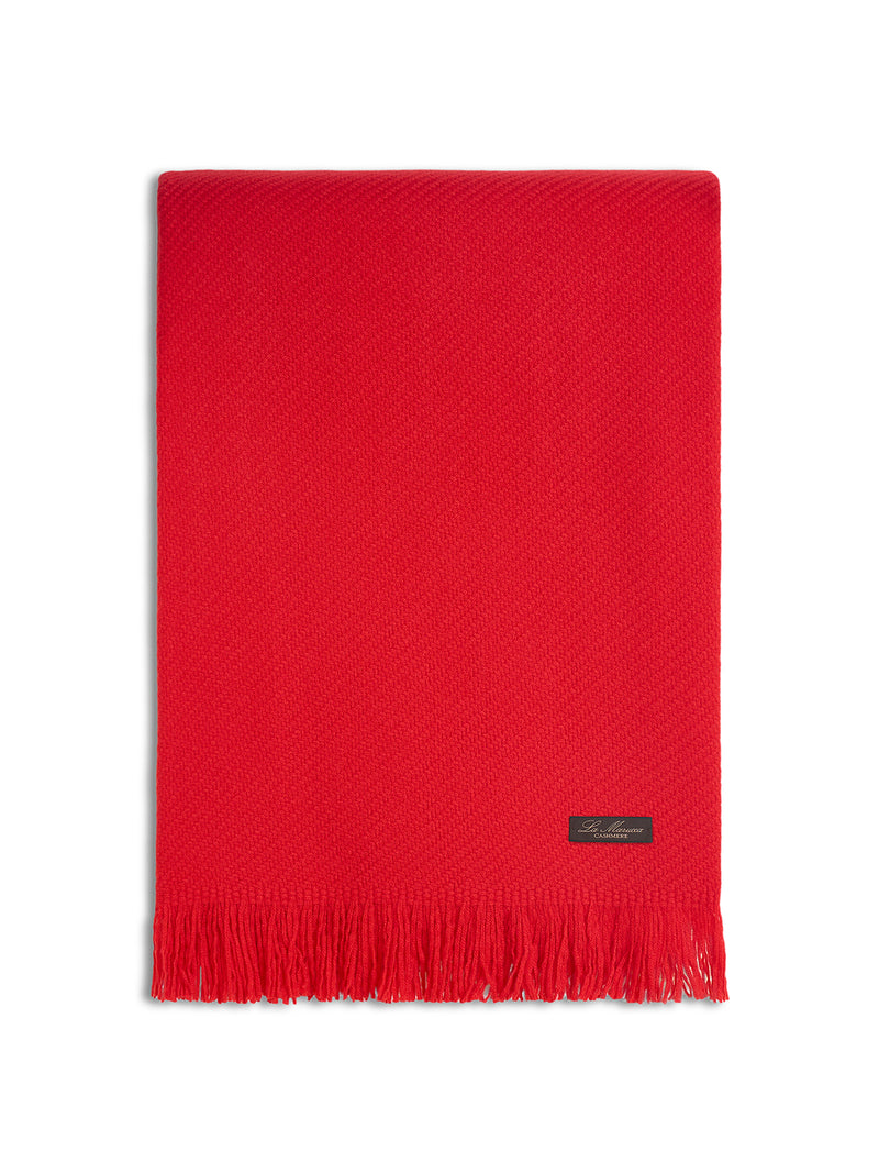 Plaid pure cashmere 8ply