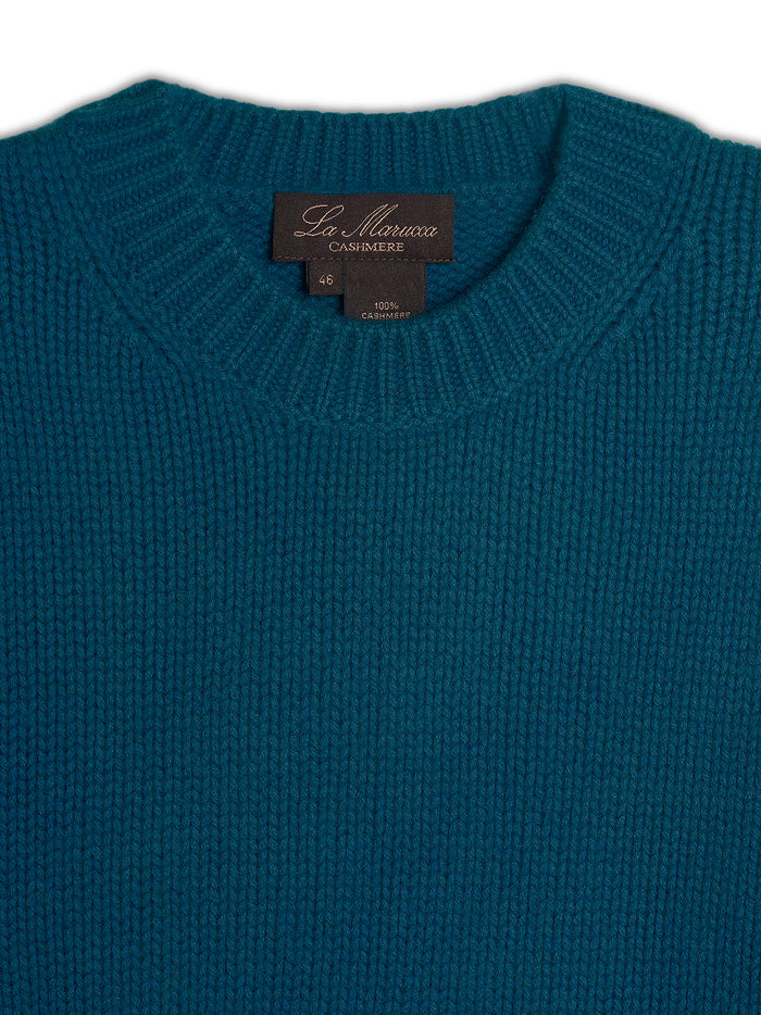 Crewneck - man 6 ply pure cashmere