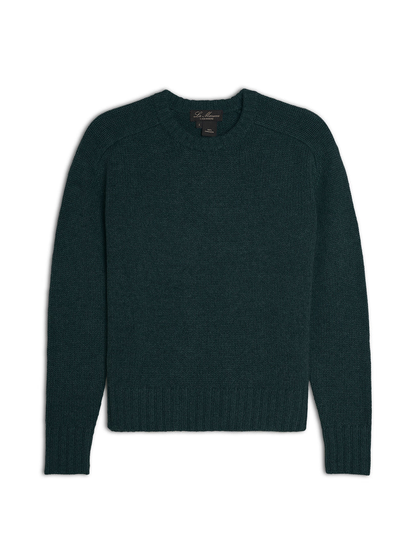 Crewneck - woman 6 ply pure cashmere, oversize