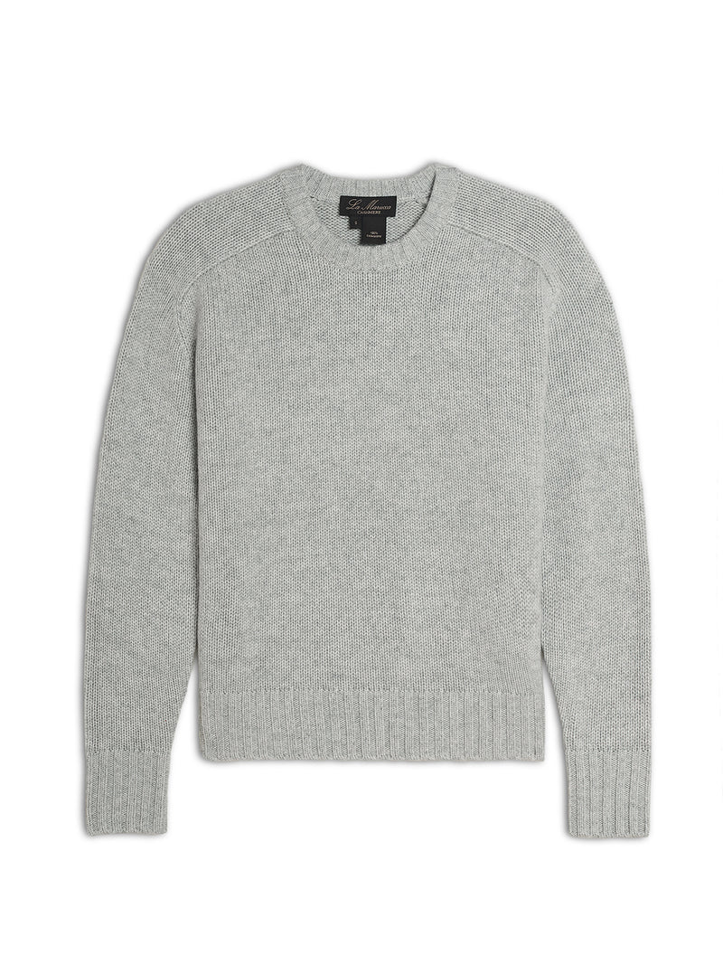 Crewneck - woman 6 ply pure cashmere, oversize