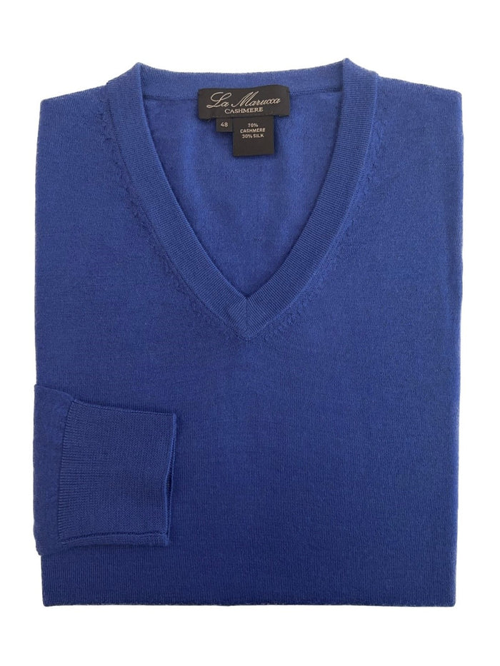 V neck - cashmere & silk