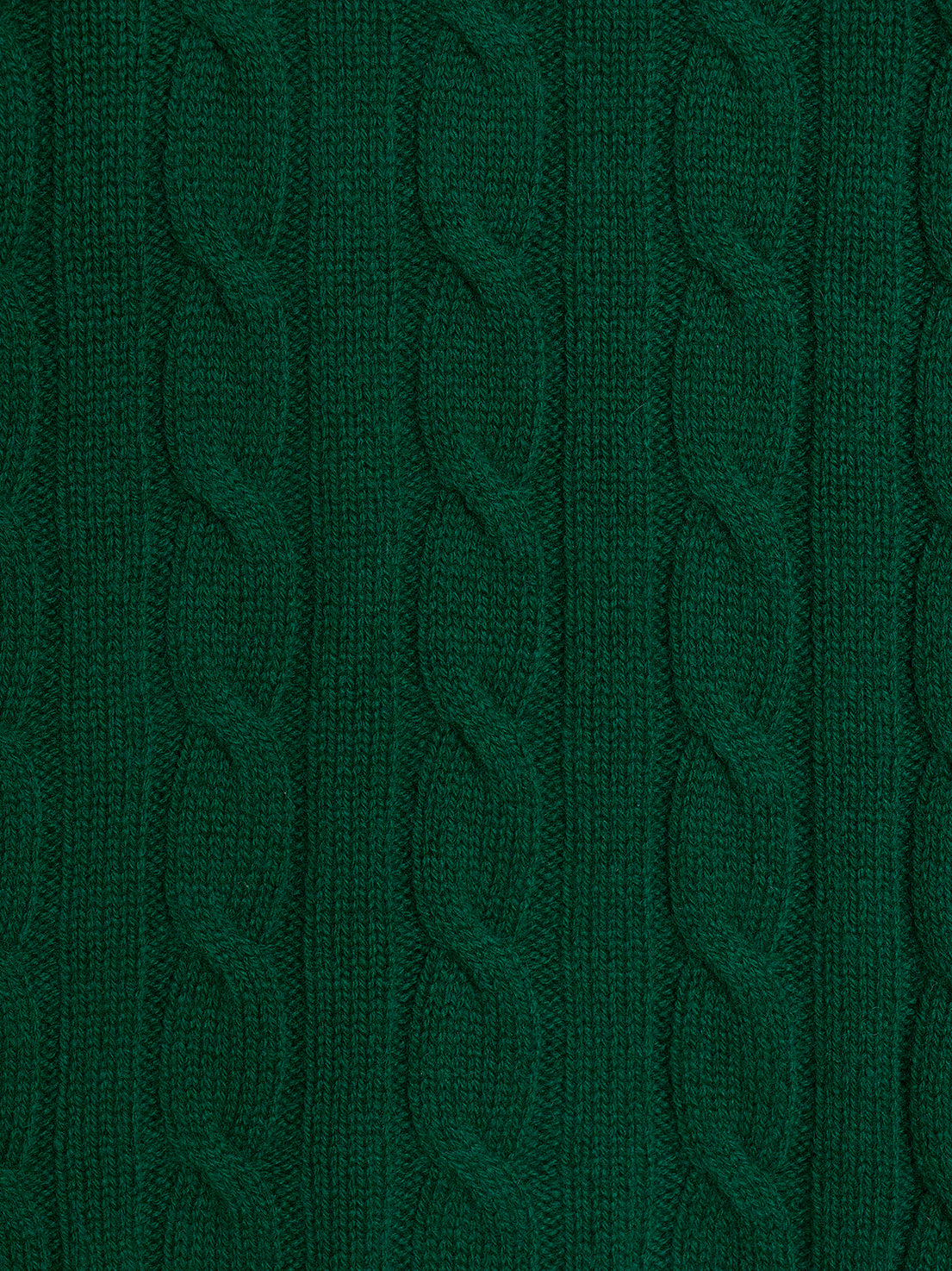 Dolcevita - uomo 4 fili treccia in puro cashmere.