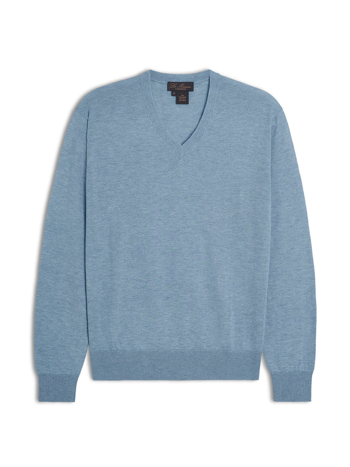 V neck - cashmere & silk