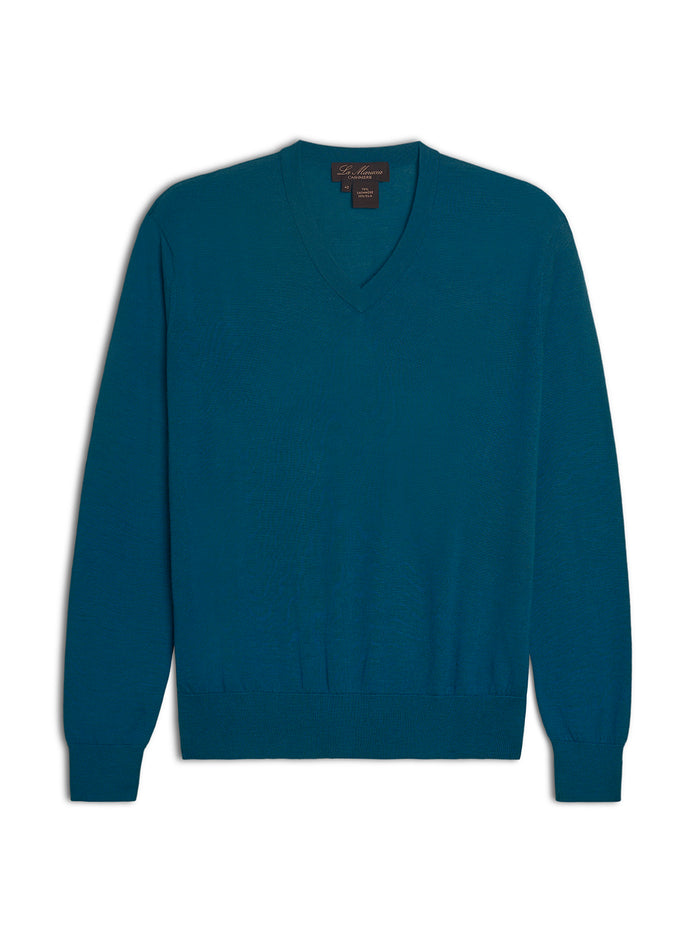 V neck - cashmere & silk