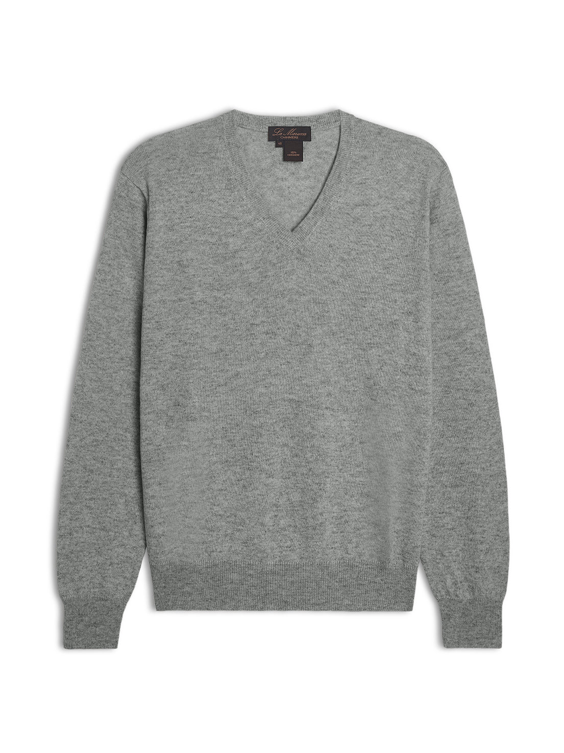 Girocollo - uomo 2 fili puro cashmere 