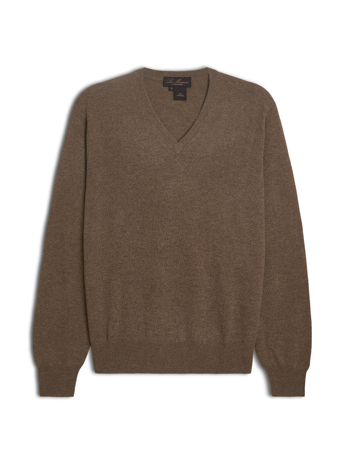 Girocollo - uomo 2 fili puro cashmere 