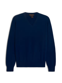 Girocollo - uomo 2 fili puro cashmere 