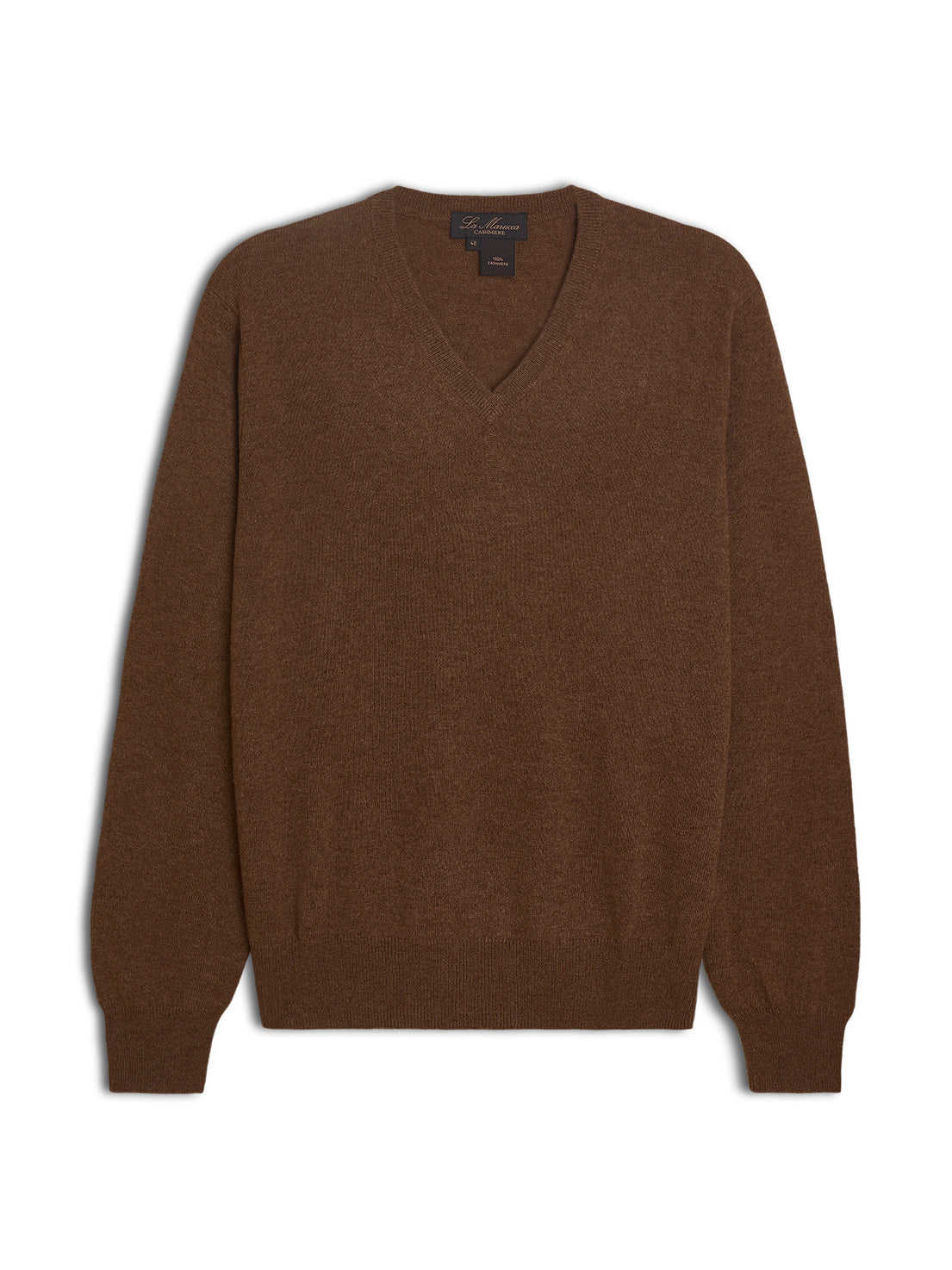 Girocollo - uomo 2 fili puro cashmere 