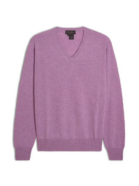Girocollo - uomo 2 fili puro cashmere 